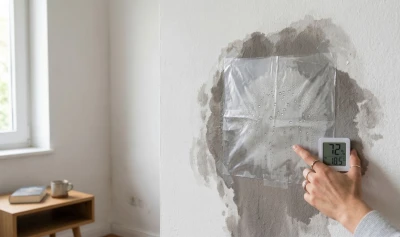 Kommt die Feuchtigkeit aus der Wand oder aus der Luft?